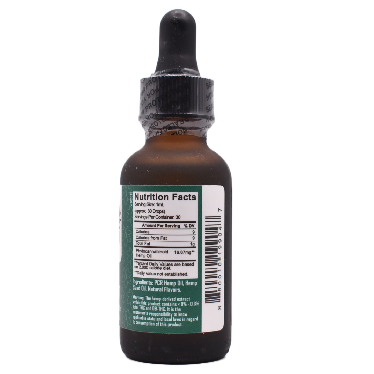 500mg Full Spectrum Peppermint CBD Oil