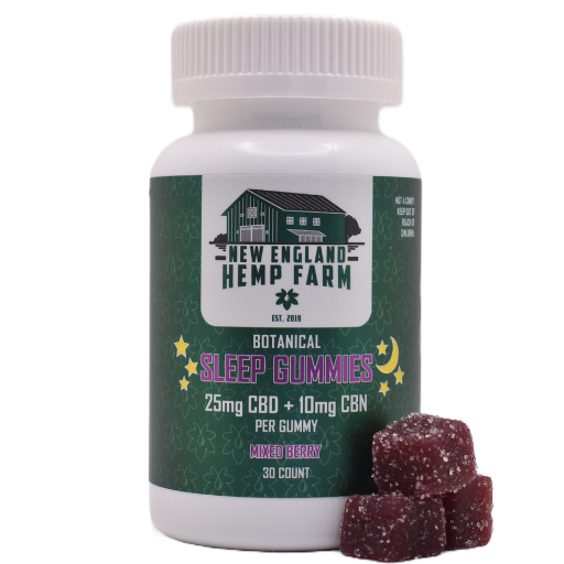 10mg CBN & 25mg CBD Botanical Sleep Gummies (No Melatonin)